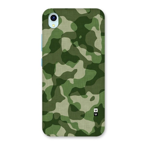 Camouflage Pattern Art Back Case for Vivo Y1s