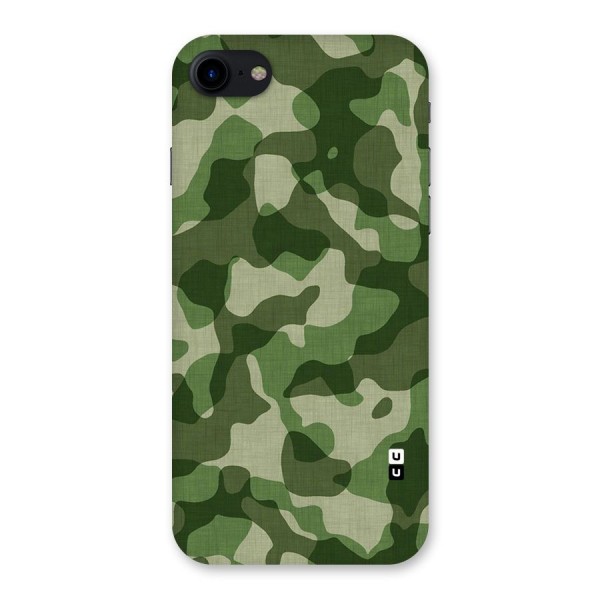 Camouflage Pattern Art Back Case for iPhone SE 2020