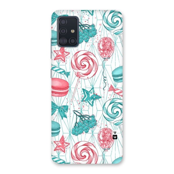 Candies And Macroons Back Case for Galaxy A51