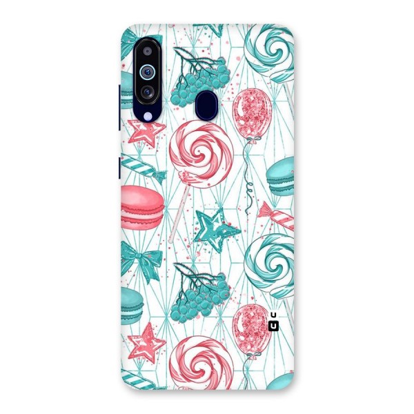 Candies And Macroons Back Case for Galaxy A60