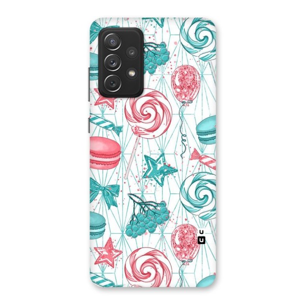 Candies And Macroons Back Case for Galaxy A72