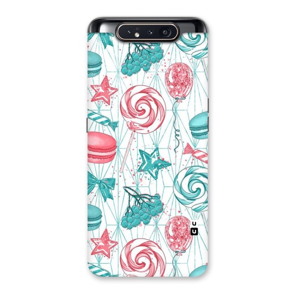 Candies And Macroons Back Case for Galaxy A80