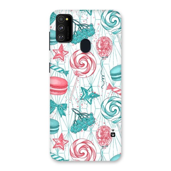 Candies And Macroons Back Case for Galaxy M21