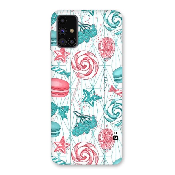 Candies And Macroons Back Case for Galaxy M31s