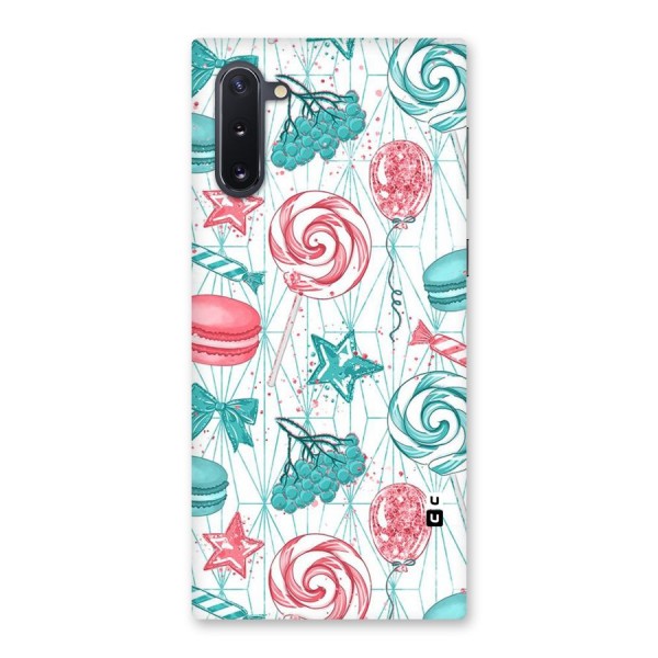 Candies And Macroons Back Case for Galaxy Note 10