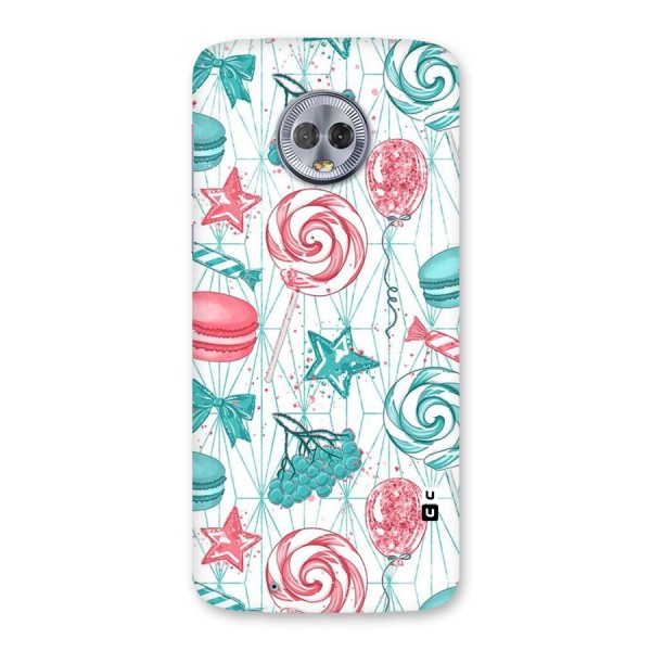 Candies And Macroons Back Case for Moto G6