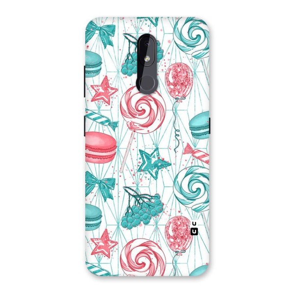 Candies And Macroons Back Case for Nokia 3.2