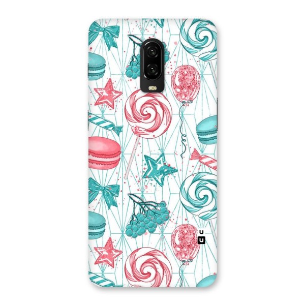 Candies And Macroons Back Case for OnePlus 6T