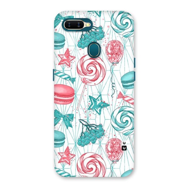 Candies And Macroons Back Case for Oppo A7