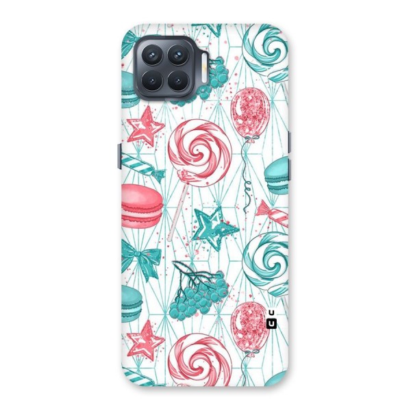 Candies And Macroons Back Case for Oppo F17 Pro