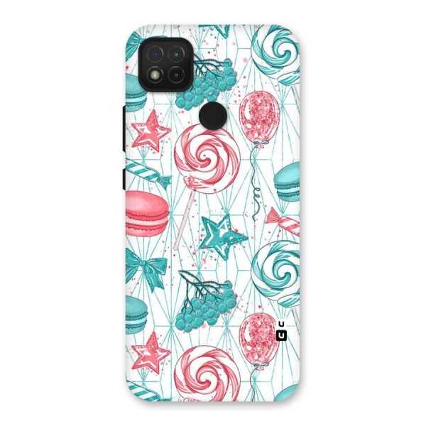 Candies And Macroons Back Case for Redmi 9C