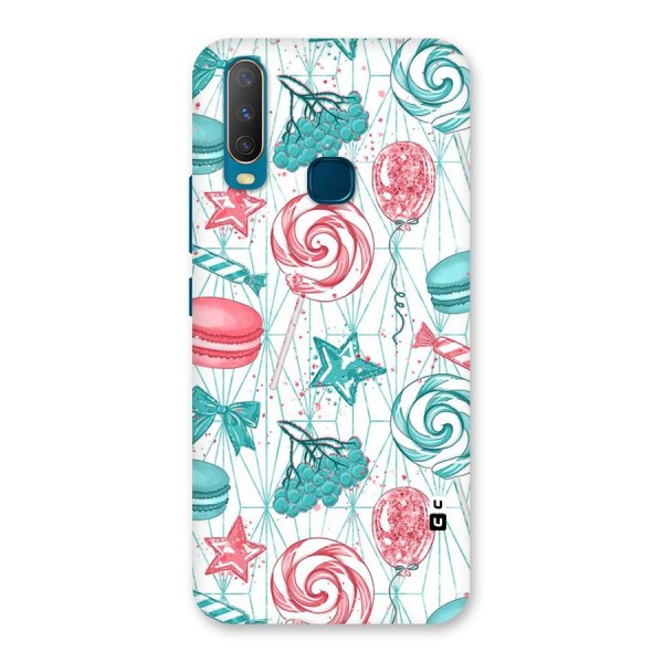 Candies And Macroons Back Case for Vivo Y12