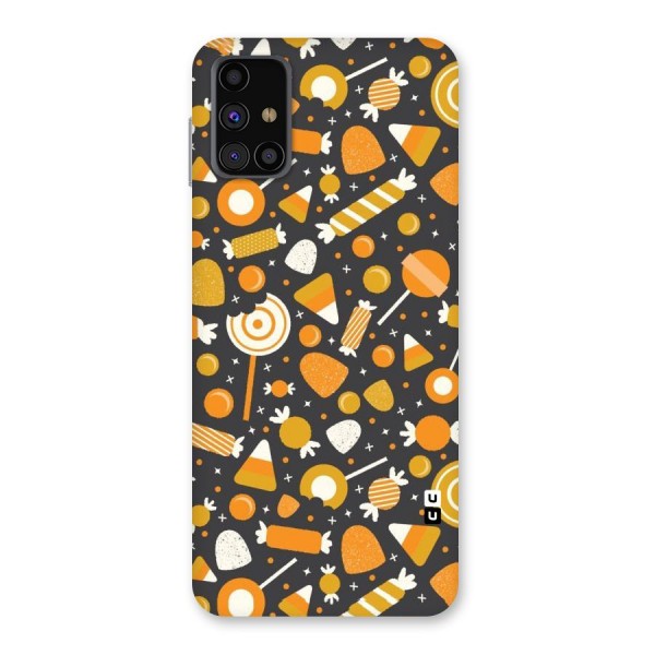 Candies Pattern Back Case for Galaxy M31s