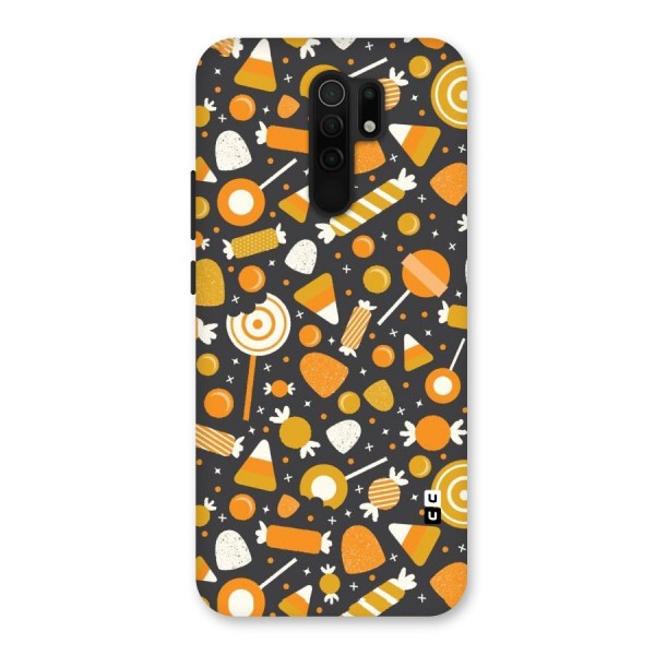 Candies Pattern Back Case for Redmi 9 Prime