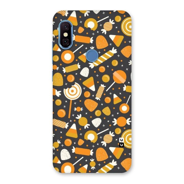 Candies Pattern Back Case for Redmi Note 6 Pro