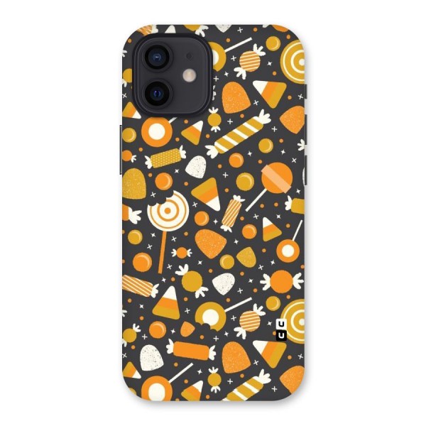 Candies Pattern Back Case for iPhone 12