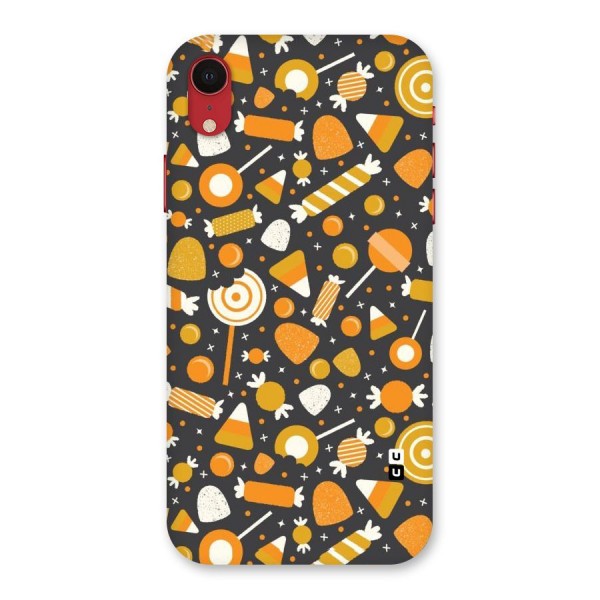 Candies Pattern Back Case for iPhone XR