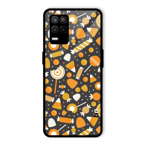 Candies Pattern Glass Back Case for Realme 9 5G