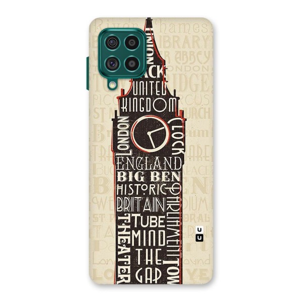 Cap City Design Back Case for Galaxy F62