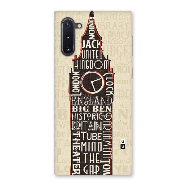 Cap City Design Back Case for Galaxy Note 10