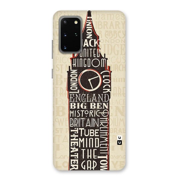 Cap City Design Back Case for Galaxy S20 Plus