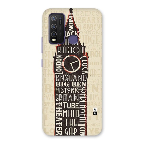 Cap City Design Back Case for Vivo Y30