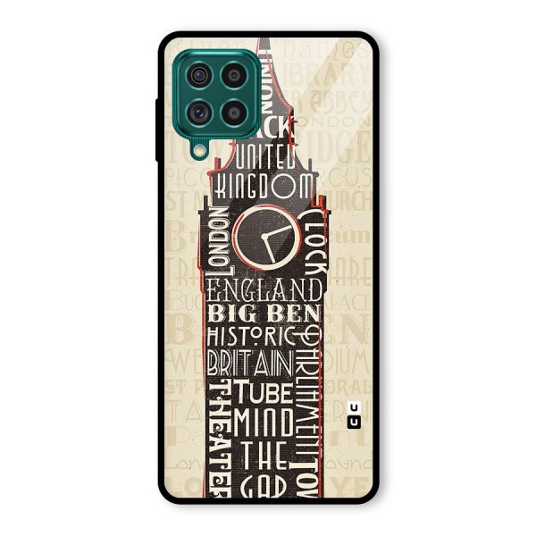 Cap City Design Glass Back Case for Galaxy F62