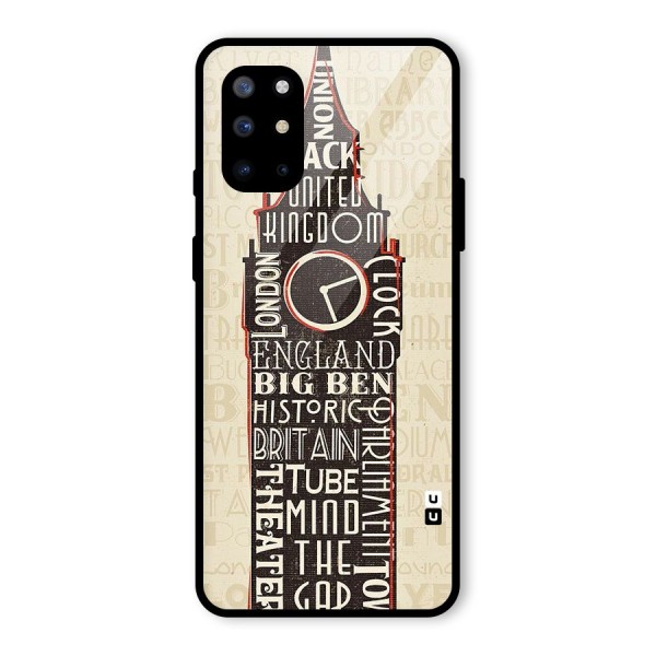 Cap City Design Glass Back Case for OnePlus 8T