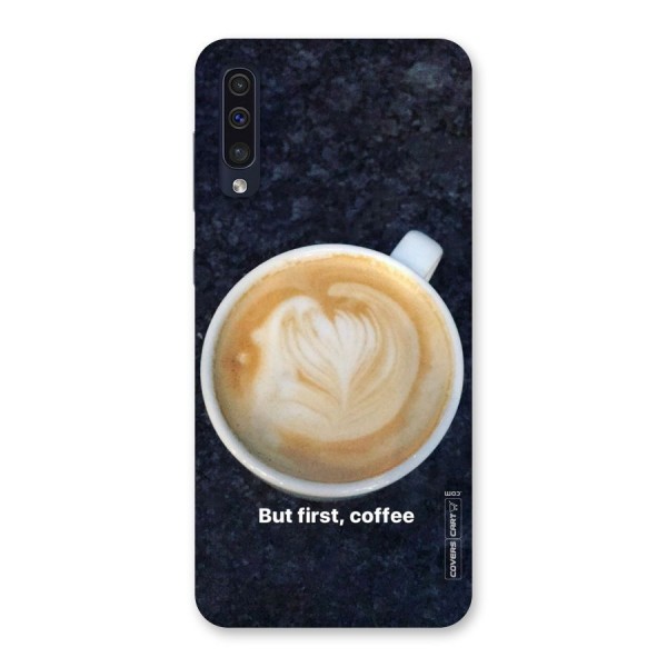 Cappuccino Coffee Back Case for Galaxy A50s