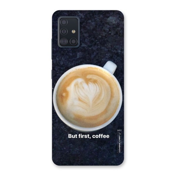 Cappuccino Coffee Back Case for Galaxy A51