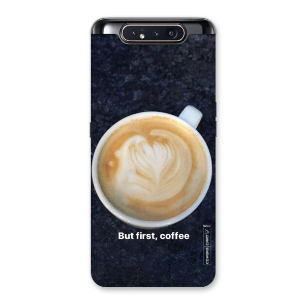 Cappuccino Coffee Back Case for Galaxy A80