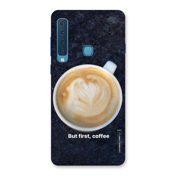 Cappuccino Coffee Back Case for Galaxy A9 (2018)