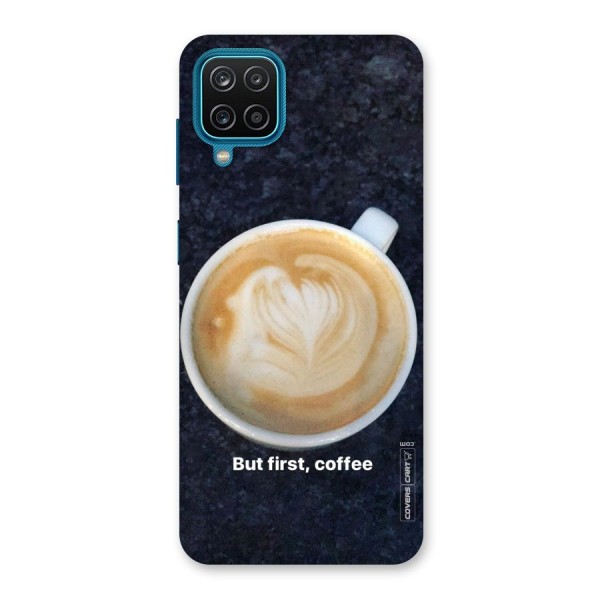 Cappuccino Coffee Back Case for Galaxy F12