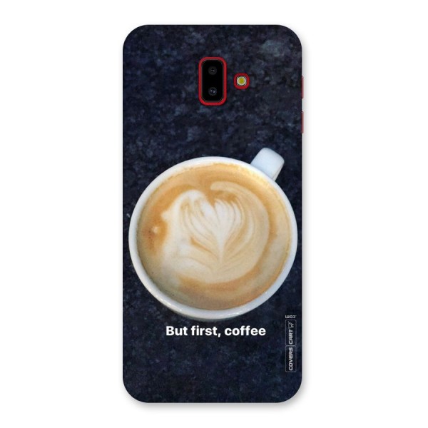 Cappuccino Coffee Back Case for Galaxy J6 Plus