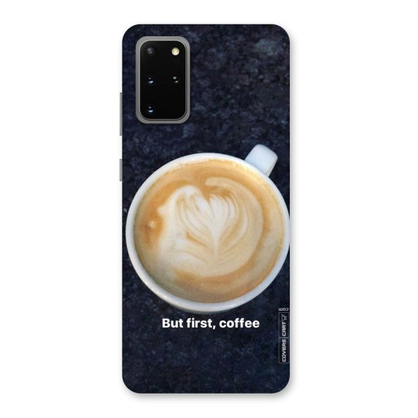 Cappuccino Coffee Back Case for Galaxy S20 Plus