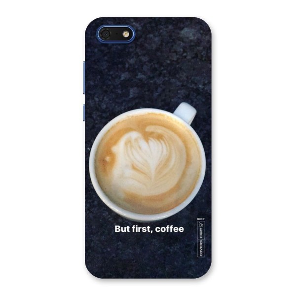 Cappuccino Coffee Back Case for Honor 7s