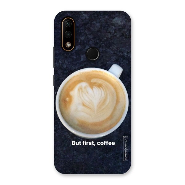 Cappuccino Coffee Back Case for Lenovo A6 Note