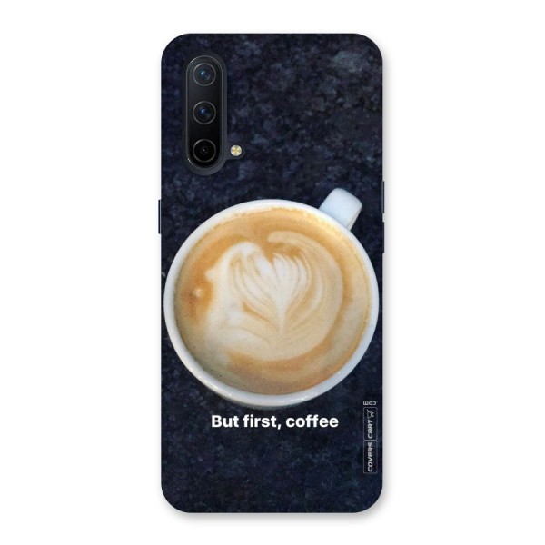Cappuccino Coffee Back Case for OnePlus Nord CE 5G