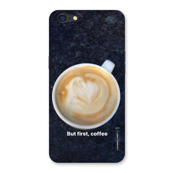 Cappuccino Coffee Back Case for Oppo A71