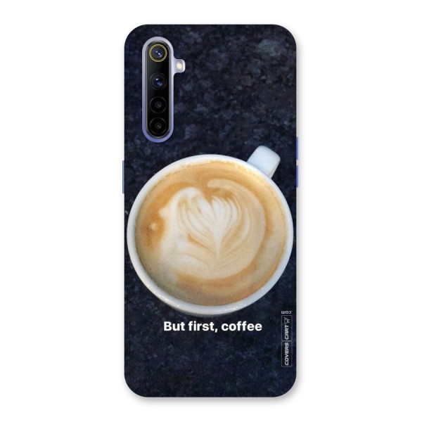 Cappuccino Coffee Back Case for Realme 6