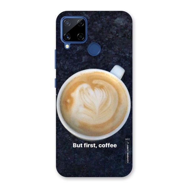 Cappuccino Coffee Back Case for Realme C12