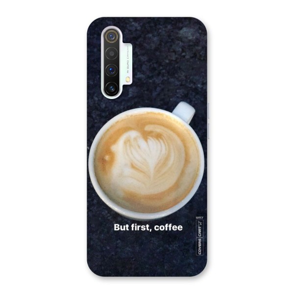 Cappuccino Coffee Back Case for Realme X3