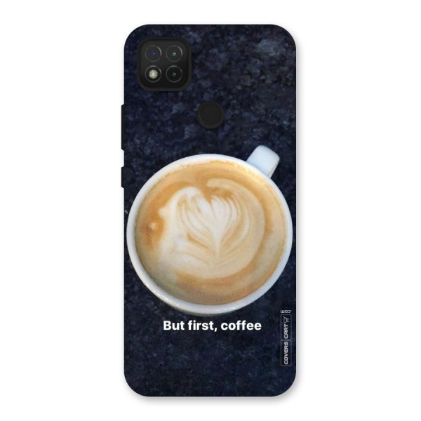 Cappuccino Coffee Back Case for Redmi 9C