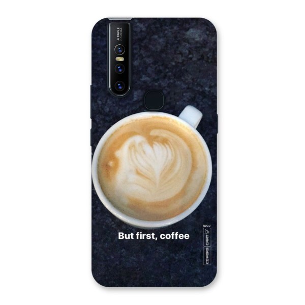 Cappuccino Coffee Back Case for Vivo V15