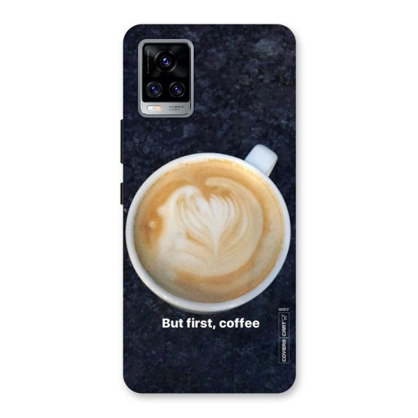 Cappuccino Coffee Back Case for Vivo V20 Pro