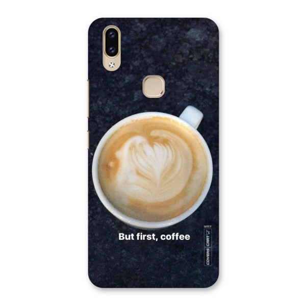 Cappuccino Coffee Back Case for Vivo V9