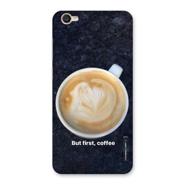 Cappuccino Coffee Back Case for Vivo Y55s