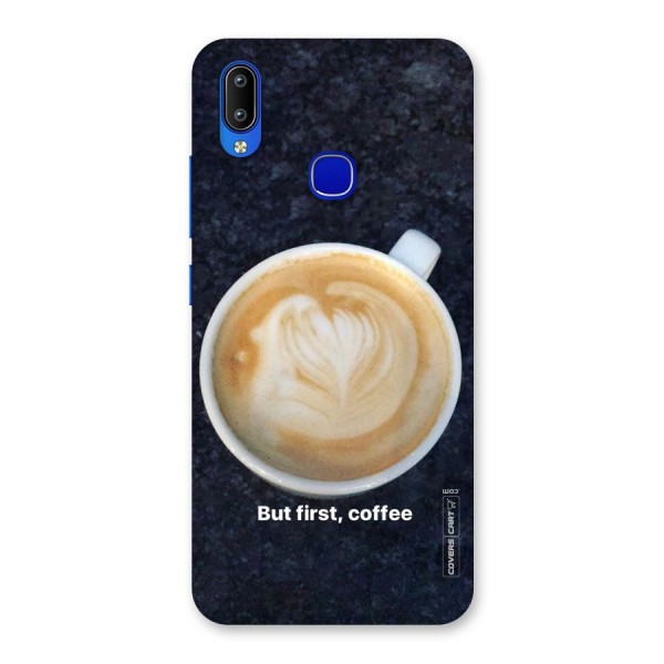 Cappuccino Coffee Back Case for Vivo Y91