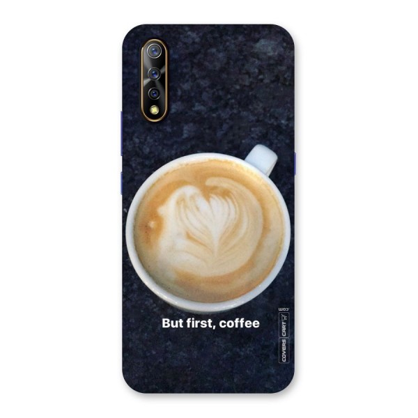 Cappuccino Coffee Back Case for Vivo Z1x