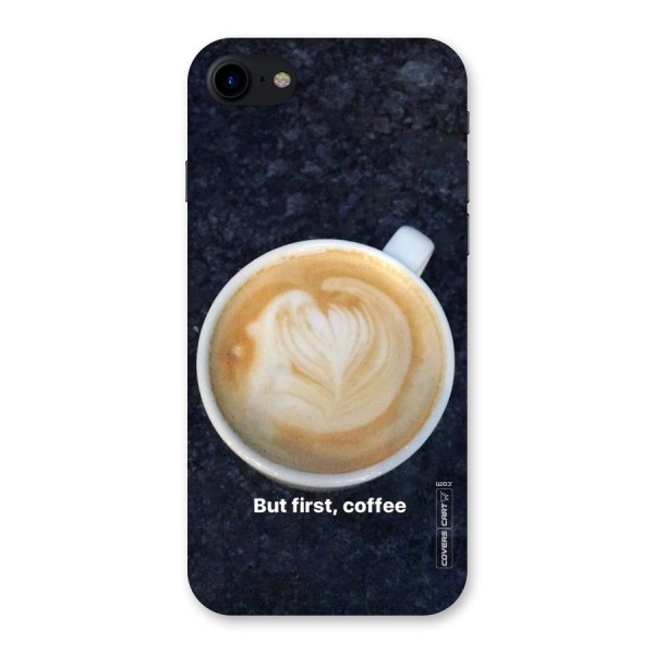 Cappuccino Coffee Back Case for iPhone SE 2020